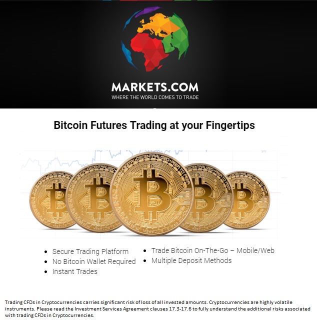Markets cryptocurrecies trading made easy and done the right way with Markets.com