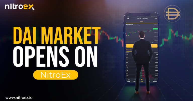 DAI Stablecoin Market Opens on NitroEx Receiving Significant Trade Response